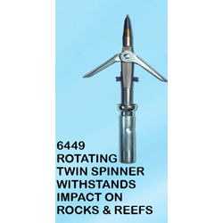 Spear Tip, Rotating Twin Spinner